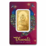 1oz PAMP Gold Bar - Diwali
