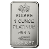 Fortuna Platinum Minted Bar - 1 oz