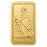 PAMP Suisse Lady of Liberty GREEN Gold Bar .9999 Fine (in Assay) 1 Oz