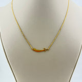 21k Gold Sword Necklace 4.25 grams | 203437