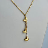 Drop Down Butterfly Necklace 10.9 grams | 198999