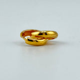 21K Gold Plain Hoop Earrings 1.76 grams | 207765