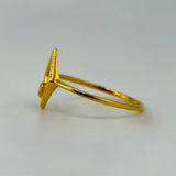 21K Gold Ring with Stone 1.5 grams | 206196