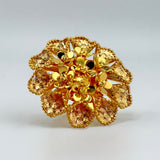 21K Gold Flower Ring 8.13 grams | 207750