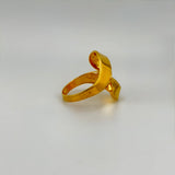 21K Gold Modern Ring 3.76 grams | 206189