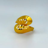 21K Gold Modern Ring 3.76 grams | 206189