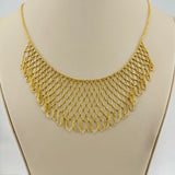 21K Gold Luxury Lattice Necklace 17.51 grams | 206245