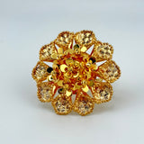 21K Gold Flower Ring 8.13 grams | 207750