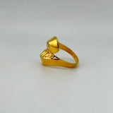 21K Gold Modern Ring 3.76 grams | 206189
