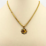 21K Gold Star Ayat Al Kursi Pendant 1.77 grams | 207754