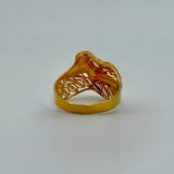 21K Gold Sculptural Ring 2.4 grams | 206191