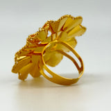 21K Gold Flower Ring 8.13 grams | 207750