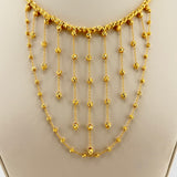 21K Gold Choker & Bead Full Set 30.81 grams | 206248