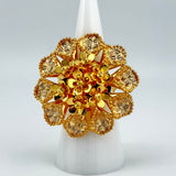 21K Gold Flower Ring 8.13 grams | 207750