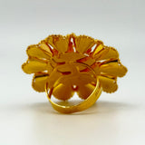 21K Gold Flower Ring 8.13 grams | 207750
