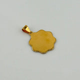 21K Gold Star Ayat Al Kursi Pendant 1.77 grams | 207754