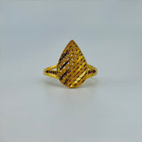 21K Gold Pear Shape Ring 2.9 grams | 206186