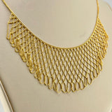 21K Gold Luxury Lattice Necklace 17.51 grams | 206245