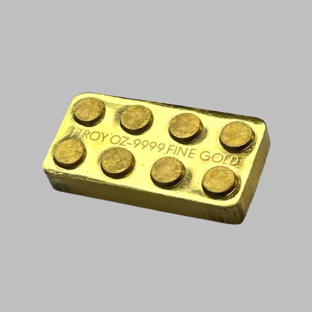 1 oz .9999 Fine Gold - Monarch Building Block Bar - 2x4 with