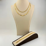 Modern 2 in 1 Gold Set