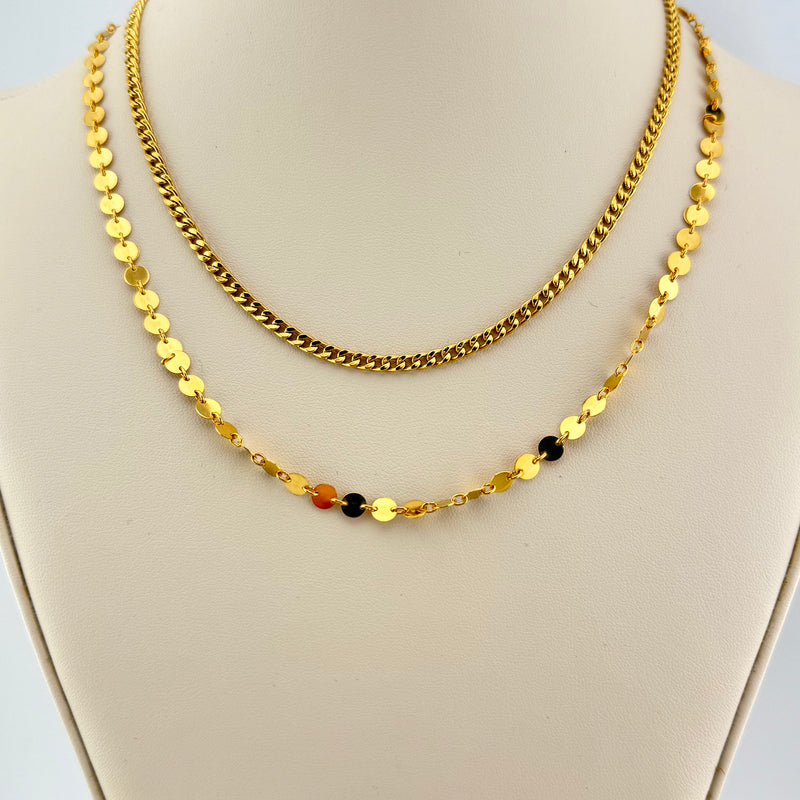 Modern 2 in 1 Gold Set