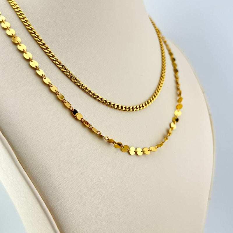 Modern 2 in 1 Gold Set