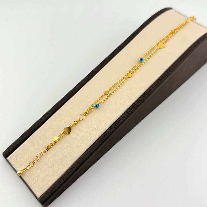Eye & Heart Bracelet