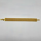 21K Gold Weave Bracelet 9.65 grams | 206628