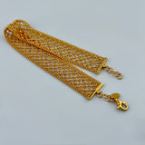 21K Gold Weave Bracelet 9.65 grams | 206628