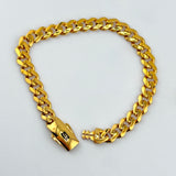 21K Gold Monaco Bracelet 7 Inch 10.76 grams | 206629