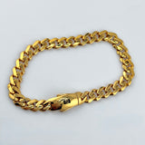 21K Gold Monaco Bracelet 7 Inch 10.76 grams | 206629