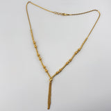 21K Gold Bead Necklace 11.89 grams | 206630