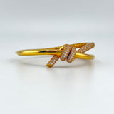 21K Gold Cuff Bracelet with Stones 21.35 grams | 206631