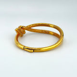 21K Gold Cuff Bracelet with Stones 21.35 grams | 206631