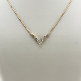 18K Yellow Gold Diamond Fashion Necklace 0.56ct | 206776