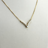 18K Yellow Gold Diamond Fashion Necklace 0.56ct | 206776