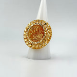 21k Gold Luxury Lira Coin Ring 11.53 grams | 201859