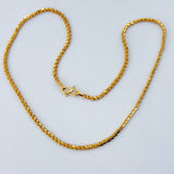 22k Gold Chain 3mm 18 inch 23.47 grrams | 206819