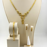 21k Gold Luxury Circle Drop Full Set 20.64 grams | 201870