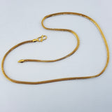 22k Gold Chain 3mm 20 inch 20.68 grams | 206834