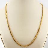 22k Gold Chain 3mm 20 inch 20.68 grams | 206834