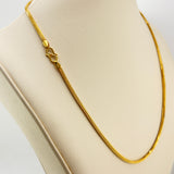 22k Gold Chain 3mm 20 inch 20.68 grams | 206834