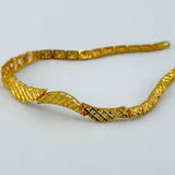 Luxury Wave Bracelet 5.36 grams 21k Gold | 201874