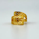 Luxury Textured Ring 3.57 grams 21k Gold | 201887