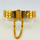 Halabi 3 Row Gold Bracelet