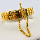 Halabi 3 Row Gold Bracelet