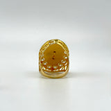 21K Gold Lady Fortuna Ring 7.87 grams | 206923