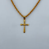 21K Gold Cross Pendant 1.32 grams | 206925