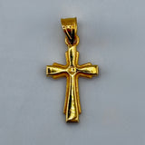 21K Gold Cross Pendant 1.37 grams | 206927