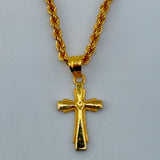 21K Gold Cross Pendant 1.37 grams | 206927